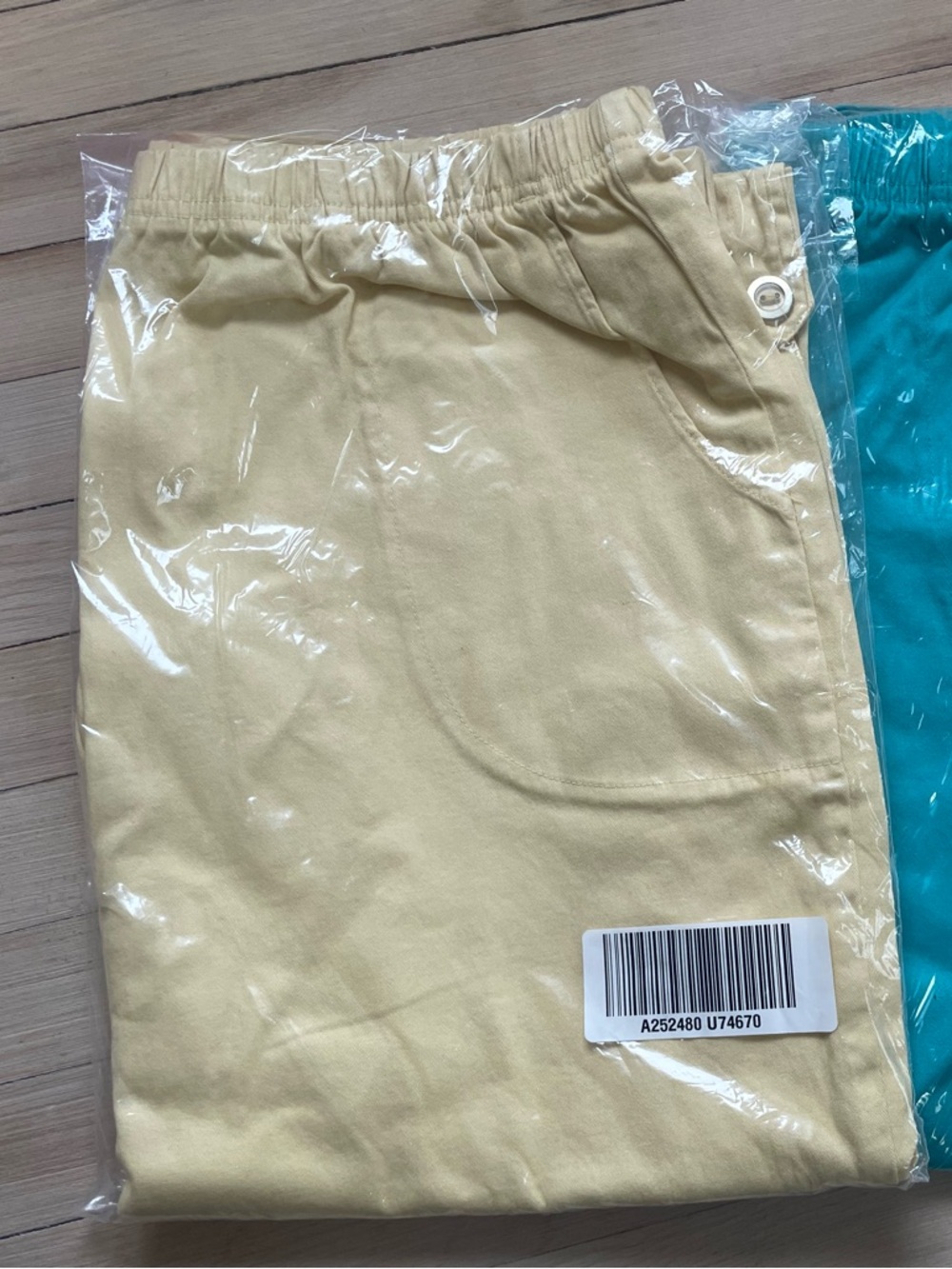 Denim & Co Womens How Timeless Capri Pants Jeans Yellow XL A252480 NEW